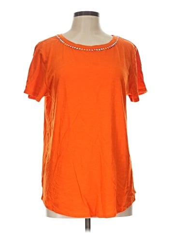 Ann Taylor LOFT Outlet Short Sleeve T-Shirt (view 1)