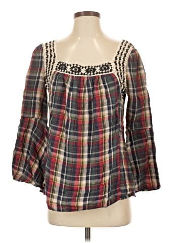 Oddi 3/4 Sleeve Blouse (view 1)