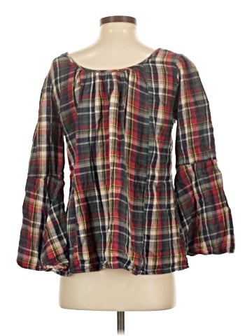 Oddi 3/4 Sleeve Blouse (view 2)