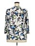 JM Collection Blue 3/4 Sleeve Blouse Size 2X - photo 2