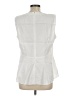 Classiques Entier White Sleeveless Blouse Size L - photo 2