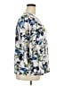 JM Collection Blue 3/4 Sleeve Blouse Size 2X - photo 4