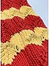 Gucci Chevron-herringbone Orange Yellow silk skirt Size S - photo 4
