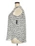Cure 100% Polyester Animal Print Ivory Sleeveless Blouse Size 2XL - photo 5