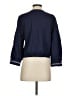 Rachel Zoe Blue 3/4 Sleeve Blouse Size S - photo 2