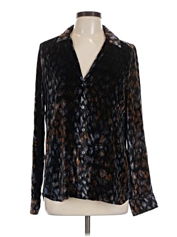 Equipment Long Sleeve Blouse (view 1)