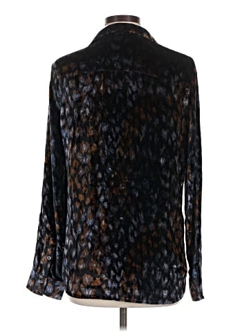 Equipment Long Sleeve Blouse (view 2)