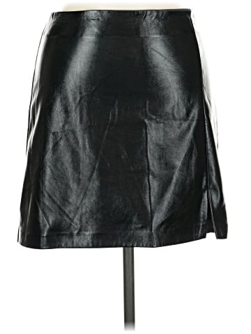 Topshop Faux Leather Skirt (view 1)