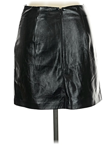 Topshop Faux Leather Skirt (view 2)