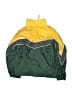 NFL 100% Nylon Color Block Yellow Windbreaker Size 7 - photo 2