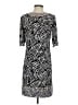 BCBGMAXAZRIA Graphic Gray Cocktail Dress Size S - photo 2