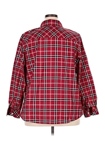Foxcroft Long Sleeve Button-Down Shirt (view 2)