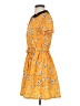 Unique Vintage Yellow Casual Dress Size XS - photo 5
