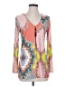 Melissa Paige Orange Long Sleeve Blouse Size S - photo 1