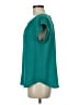 41Hawthorn 100% Polyester Teal Short Sleeve Blouse Size M - photo 5