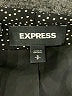Express 100% Polyester Polka Dots Gray Coat Size S - photo 6