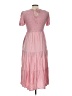 Unbranded 100% Rayon Pink Casual Dress Size L - photo 2