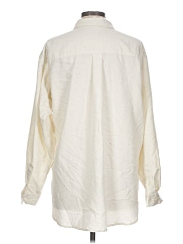 Ann Taylor LOFT Long Sleeve Button-Down Shirt (view 2)