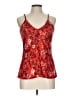 Shyanne 100% Rayon Red Sleeveless Blouse Size L - photo 1