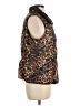 Chico's 100% Polyester Animal Print Brown Vest Size Med (1) - photo 4