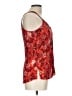 Shyanne 100% Rayon Red Sleeveless Blouse Size L - photo 4
