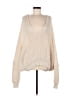 Pol Ivory Long Sleeve Top Size L - photo 1