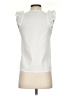 On Twelfth White Sleeveless Blouse Size S - photo 2