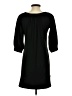 Max Studio Solid Black Casual Dress Size S - photo 2