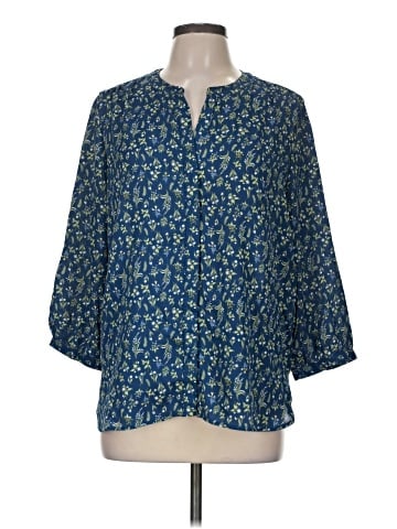 Jachs Girlfriend 3/4 Sleeve Blouse (view 1)