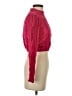 Stillwater 100% Viscose Red 3/4 Sleeve Blouse Size XS - photo 4