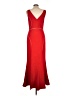 MIKAEL AGHAL 100% Polyester Red Cocktail Dress Size 10 - photo 2