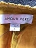 Amour Vert 100% Cupro Gold Casual Pants Size L - photo 7