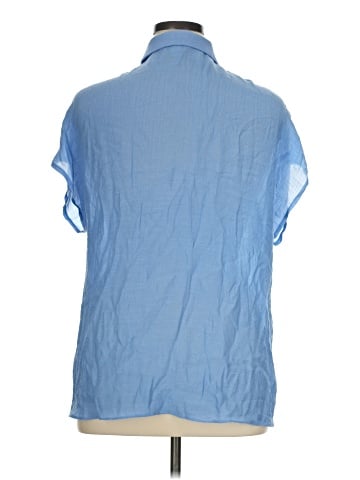 Christopher & Banks Short Sleeve Blouse (view 2)