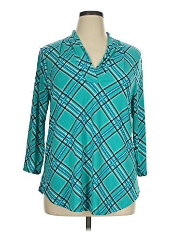 Charter Club 3/4 Sleeve Blouse (view 1)