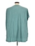 Cha Cha Vente 100% Polyester Teal Short Sleeve Top Size 3X - photo 2