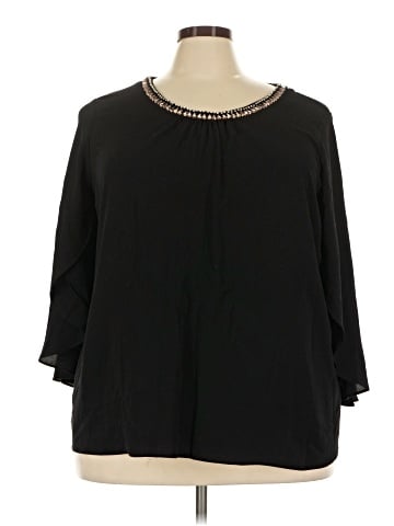 Avenue 3/4 Sleeve Blouse (view 1)