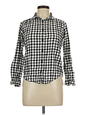 Uniqlo Long Sleeve Button-Down Shirt (view 1)