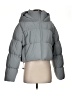 Zara Solid Gray Snow Jacket Size S - photo 1