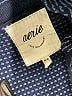 Aerie Houndstooth Blue Long Sleeve Blouse Size M - photo 7