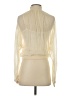 Halston 100% Polyester Ivory Long Sleeve Blouse Size 4 - photo 2