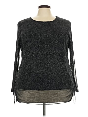 Calvin Klein Long Sleeve Blouse (view 1)