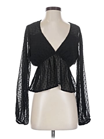 Lulus Long Sleeve Blouse (view 1)