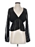 Lulus Black Long Sleeve Blouse Size S - photo 1