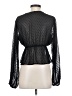 Lulus Black Long Sleeve Blouse Size S - photo 2