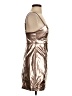 Forever 21 Metallic Silver Cocktail Dress Size S - photo 4