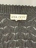 Ava & Viv 100% Viscose Black Cardigan Size XL (estimated) - photo 7
