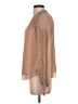 Hale Bob 100% Polyester Tan Long Sleeve Blouse Size XS - photo 5