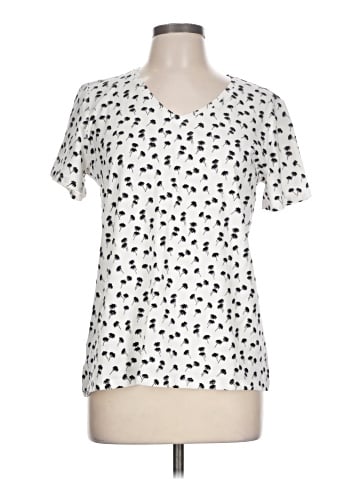 Ann Taylor Factory Short Sleeve T-Shirt (view 1)