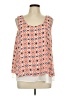 Relativity Orange Sleeveless Blouse Size L - photo 1
