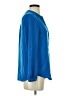 Pim + Larkin 100% Polyester Blue Long Sleeve Blouse Size XS - photo 4